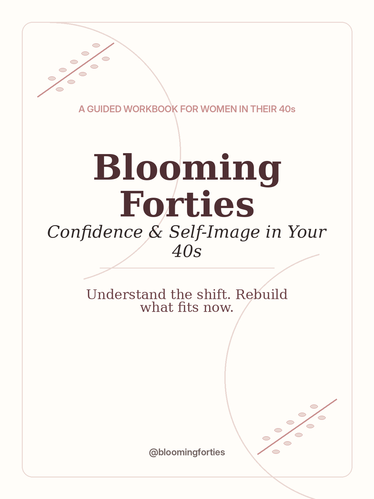 Blooming Forties workbook cover
